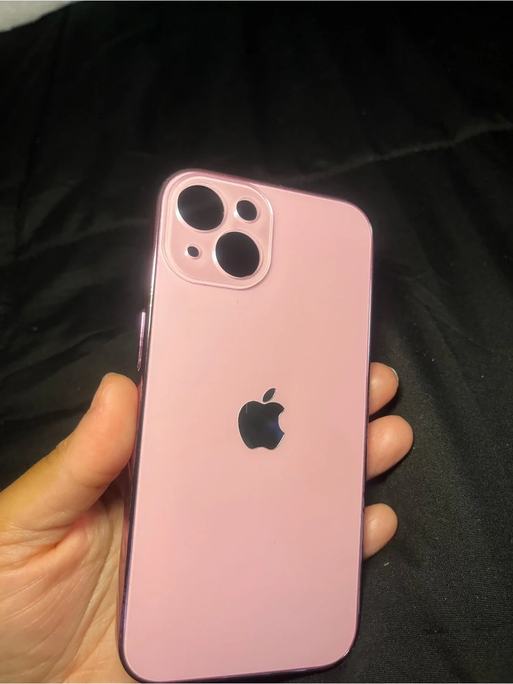 Apple Pink iPhone 13 Case-Compatible Back Shell